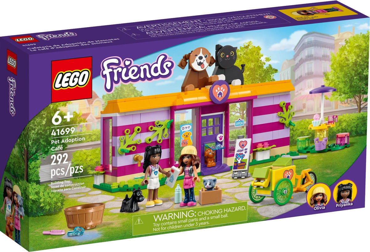 41699 LEGO Friends: Pet Adoption Café (Retired) (New Sealed) product image 3, provided for visual reference and product