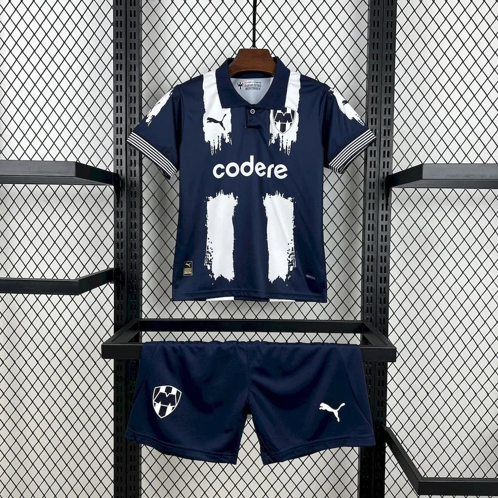 Kids Monterrey Jersey 25/26 Home Football Kit Soccer product image 1