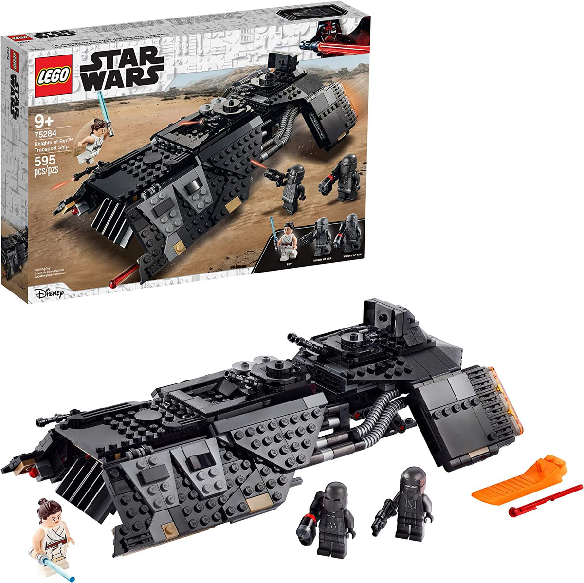 75284 Star Wars Knights of Ren Transport Ship (Retired) (Certified Complete) product image 1, provided for visual reference