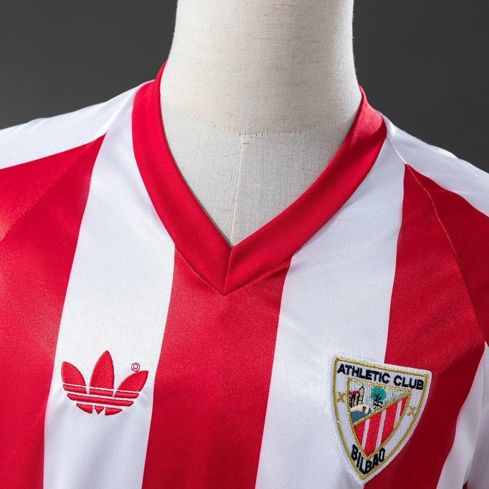 Athletic Bilbao Jersey 1985-88 Home Retro Football Kit product image 6