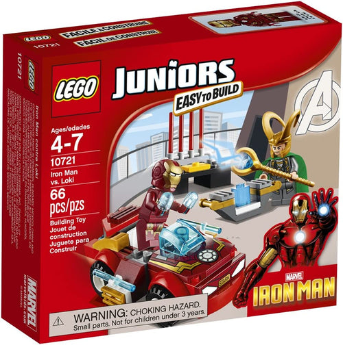 10721 Juniors Iron Man vs. Loki (Retired) (Certified Complete) product image 1, provided for visual reference and product