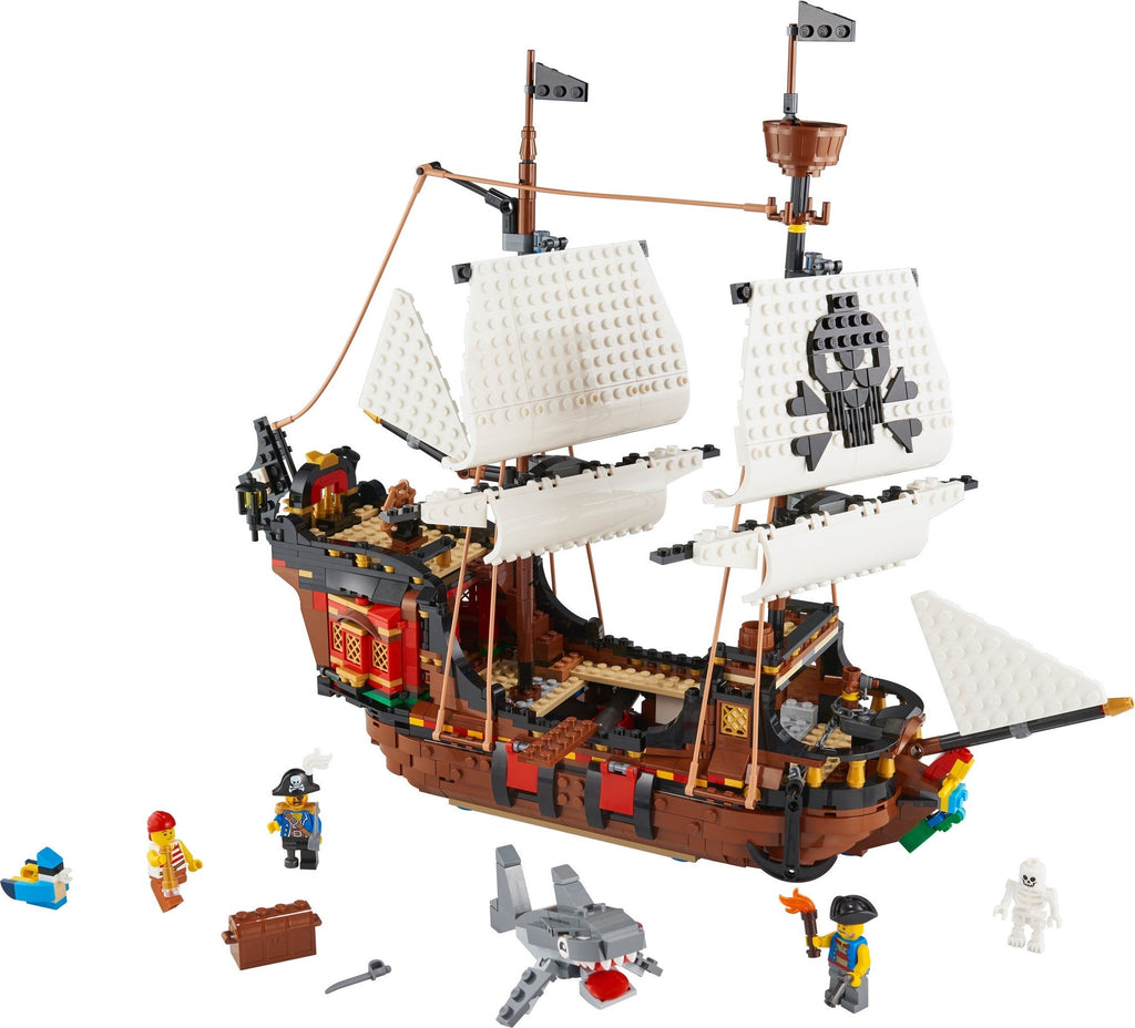 31109 LEGO Creator: 3 in 1 Pirate Ship product image 2, provided for visual reference and product detail review