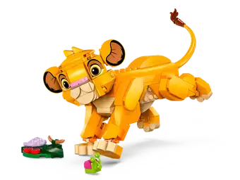 43243 Simba the Lion King Cub product image 3, provided for visual reference and product detail review