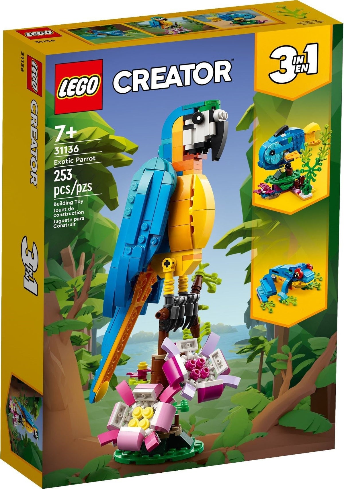 31136 LEGO Creator: Exotic Parrot product image 2, provided for visual reference and product detail review