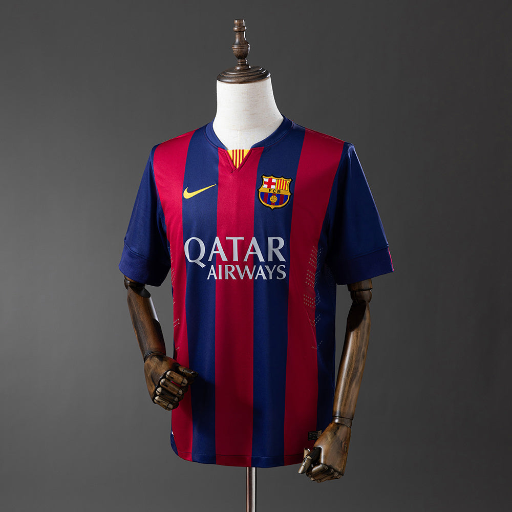 Barcelona Jersey 2014/15 Home Retro Football Kit product image 1