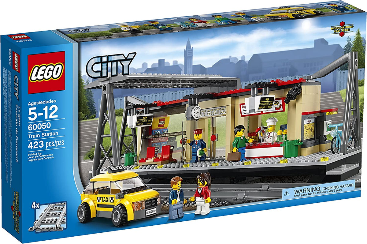 60050 City Train Station (Retired) (New Sealed) product image 1, provided for visual reference and product detail review