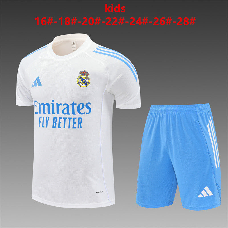 Kids Real Madrid Training Tracksuits 25/26 Football Kit product image 1