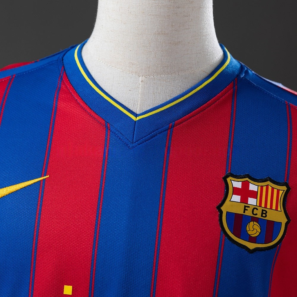 Barcelona Jersey 2009-10 Home Retro Kit Long Sleeves product image 8