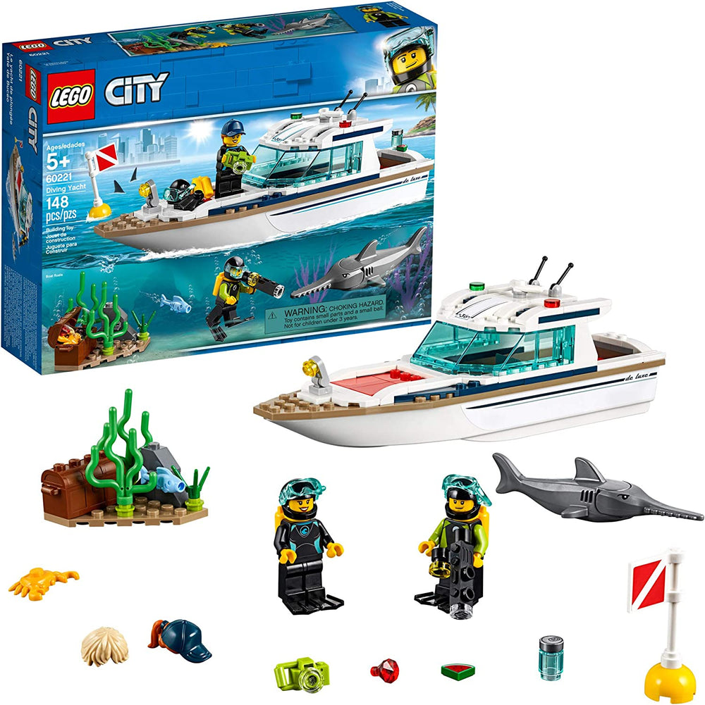 60221 Diving Yacht (Retired) (New Sealed)