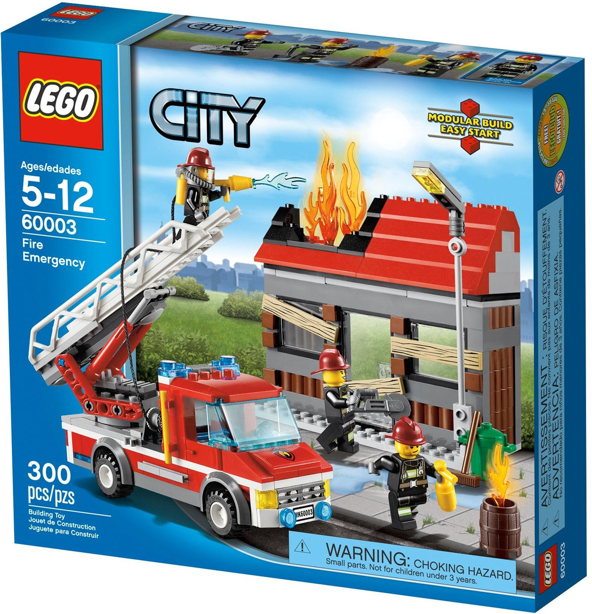 60003 City Fire Emergency (Retired) (New Sealed) product image 1, provided for visual reference and product detail review