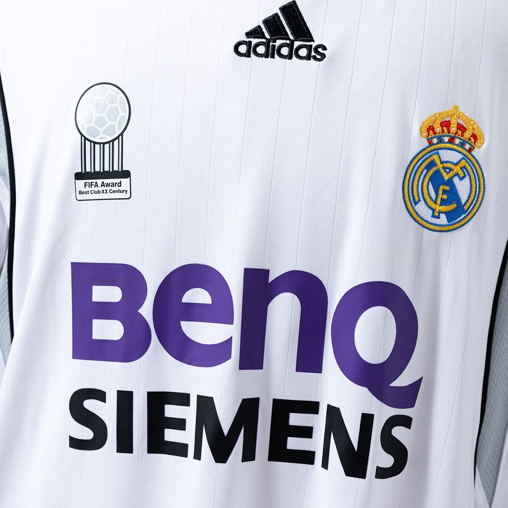 Real Madrid Jersey 2006-07 Home Retro Football Kit product image 6
