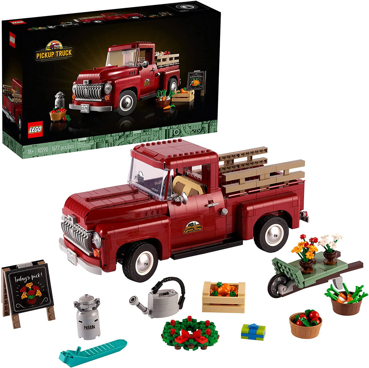 10290 Pickup Truck (Retired) (New Sealed) product image 1, provided for visual reference and product detail review