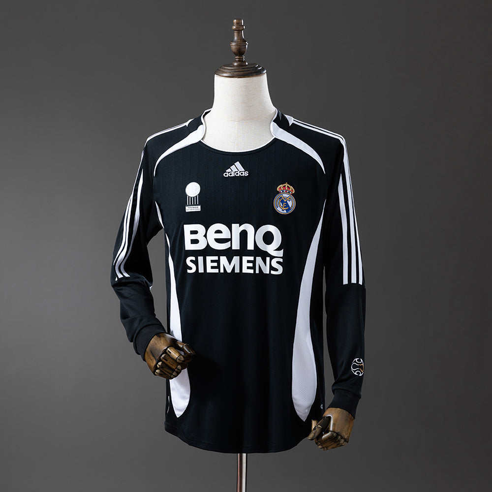 Real Madrid Jersey 2006/07 Third Retro Football Kit Long product image 1
