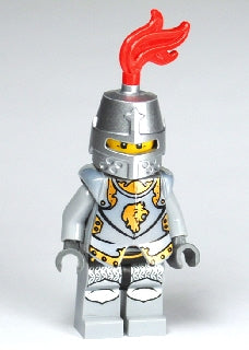 CAS443 Kingdoms - Lion Knight Armor with Lion Head and Belt, Helmet Closed, Gray Beard product image 1, provided for visual