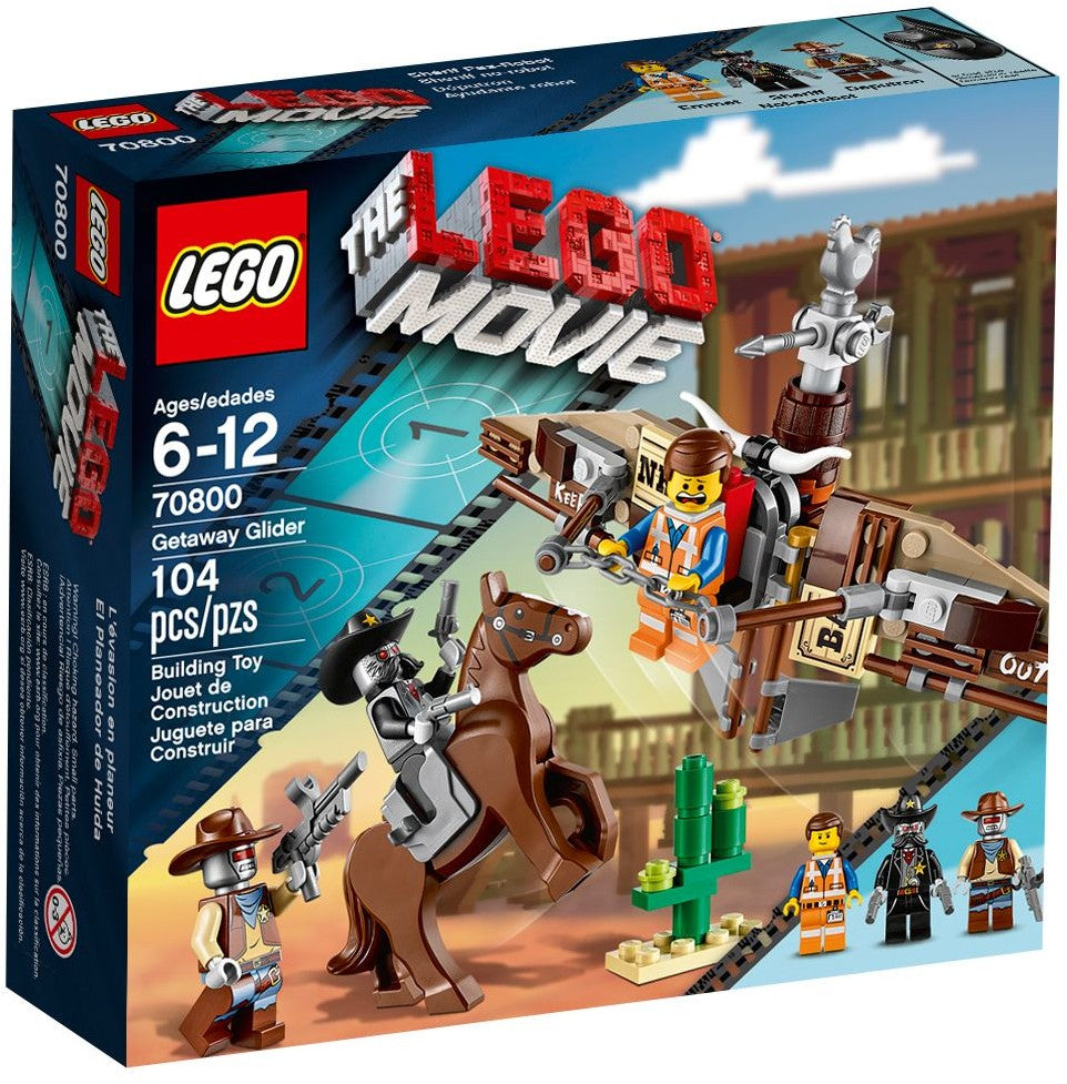 70800 The LEGO Movie Getaway Glider (Retired) (New Sealed) product image 1, provided for visual reference and product detail