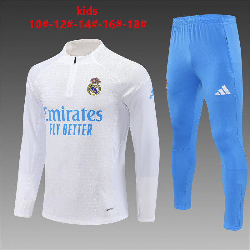 Kids Real Madrid Training Tracksuits 25/26 Football Kit product image 1