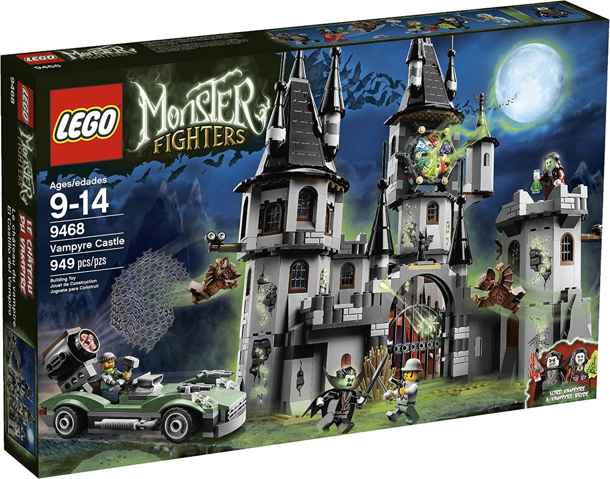 9468 Monster Fighters Vampyre Castle (Retired) (New Sealed) product image 1, provided for visual reference and product
