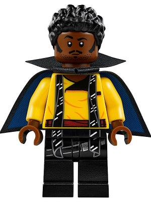 SW0923 Lando Calrissian, Young (Short Cape with Collar) product image 1, provided for visual reference and product detail