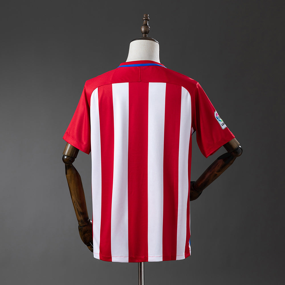 Atletico Madrid Jersey 2016-17 Home Retro Football Kit product image 2