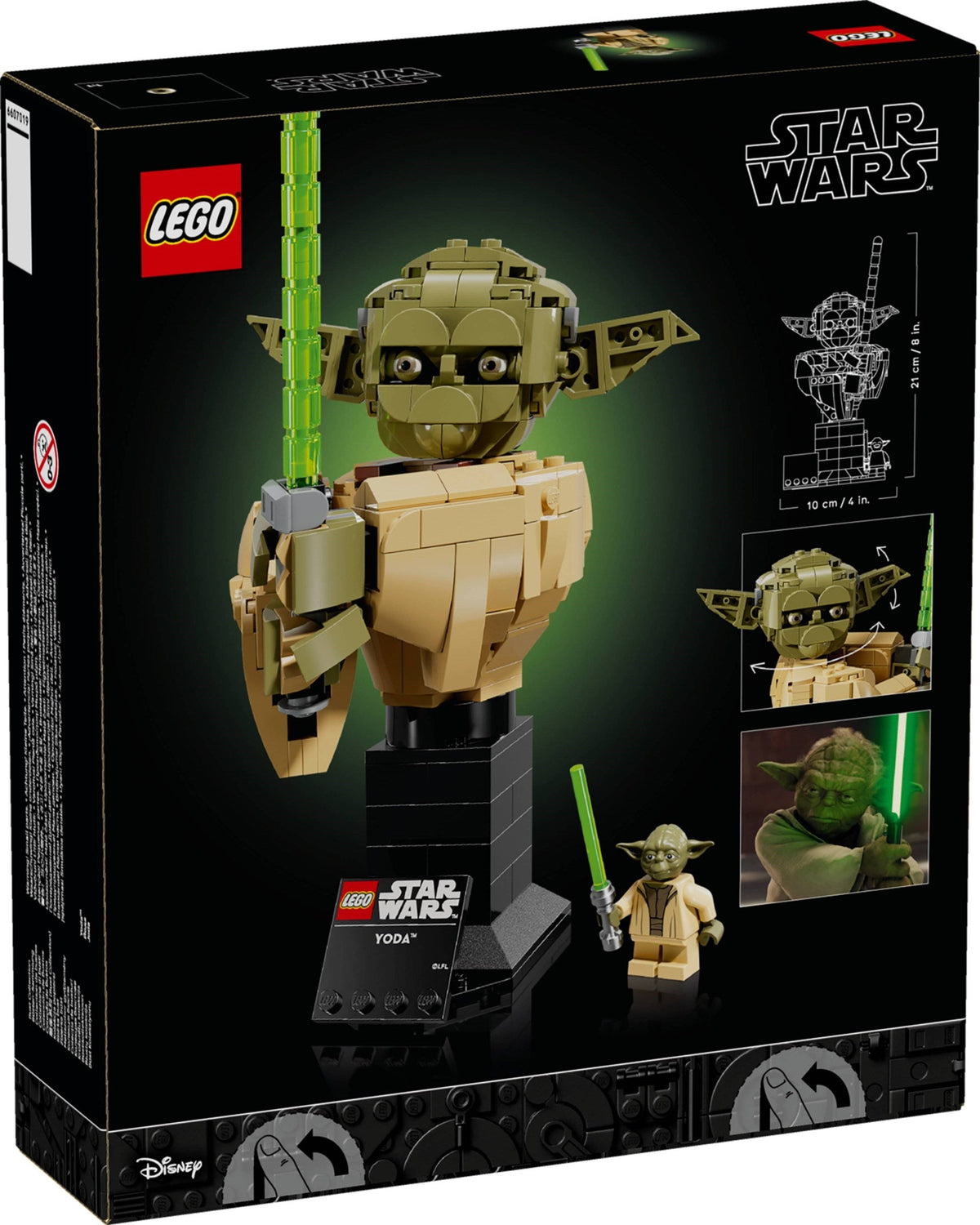 75438 Yoda™ Bust product image 4, provided for visual reference and product detail review