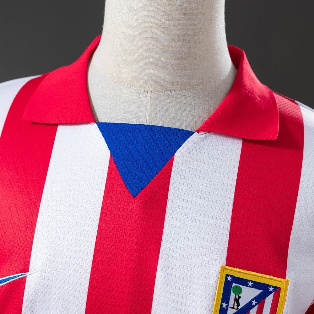 Atletico Madrid Jersey 2013-14 Home Retro Football Kit product image 9
