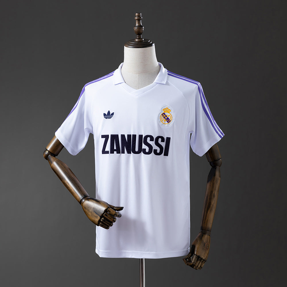 Real Madrid Jersey 1984-85 Home Retro Football Kit product image 1