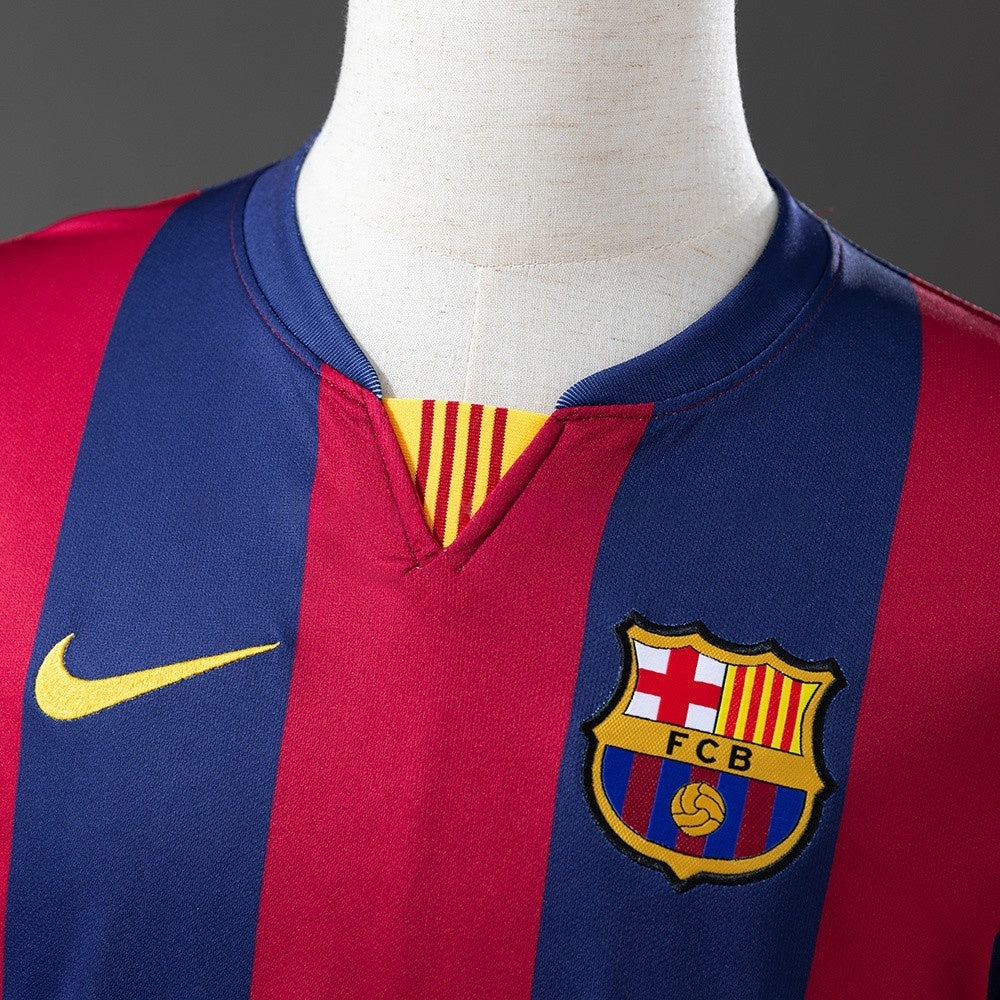 Barcelona Jersey 2014/15 Home Retro Football Kit product image 7