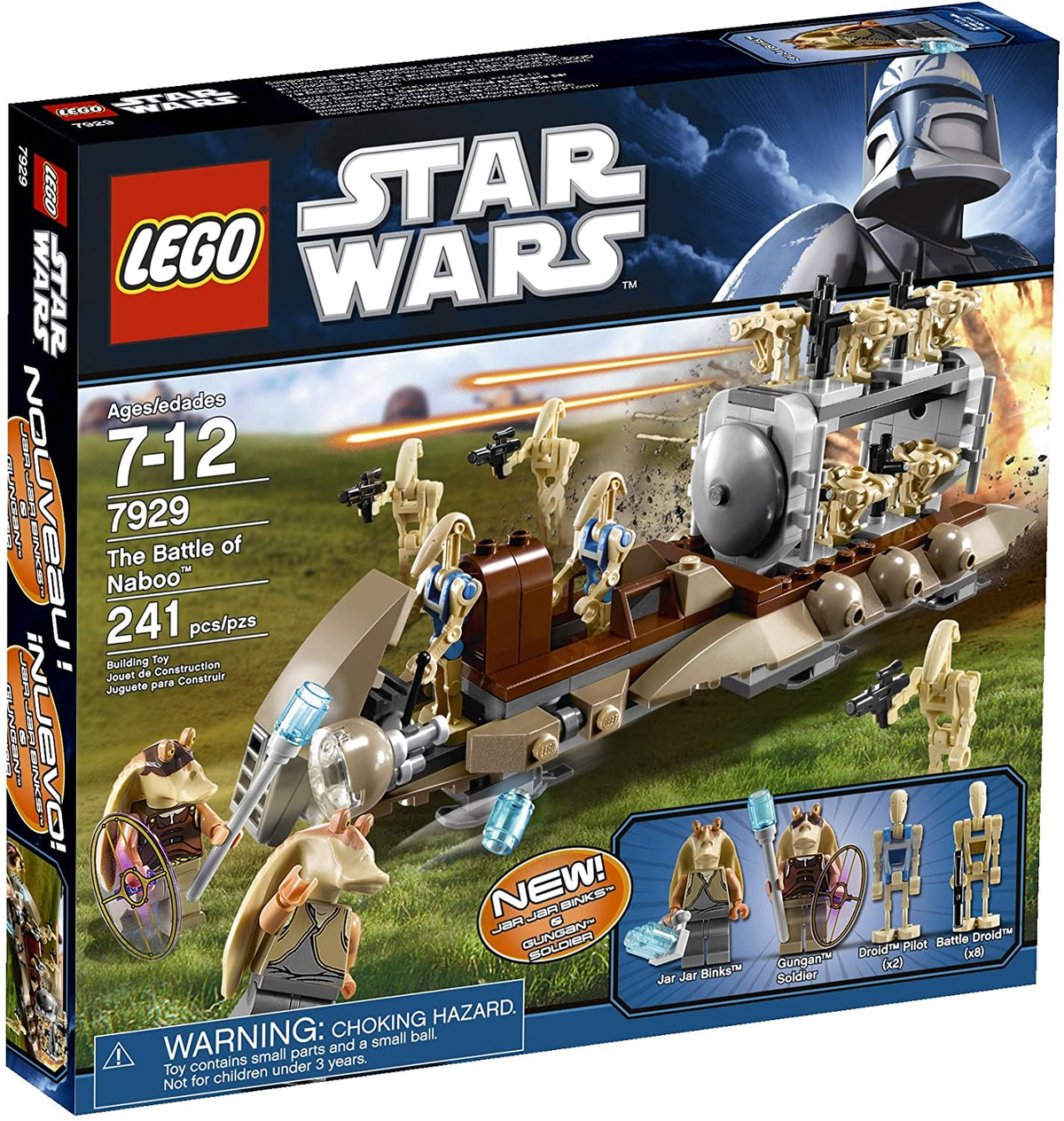 7929 The Battle of Naboo (Retired) (New Sealed) product image 1, provided for visual reference and product detail review