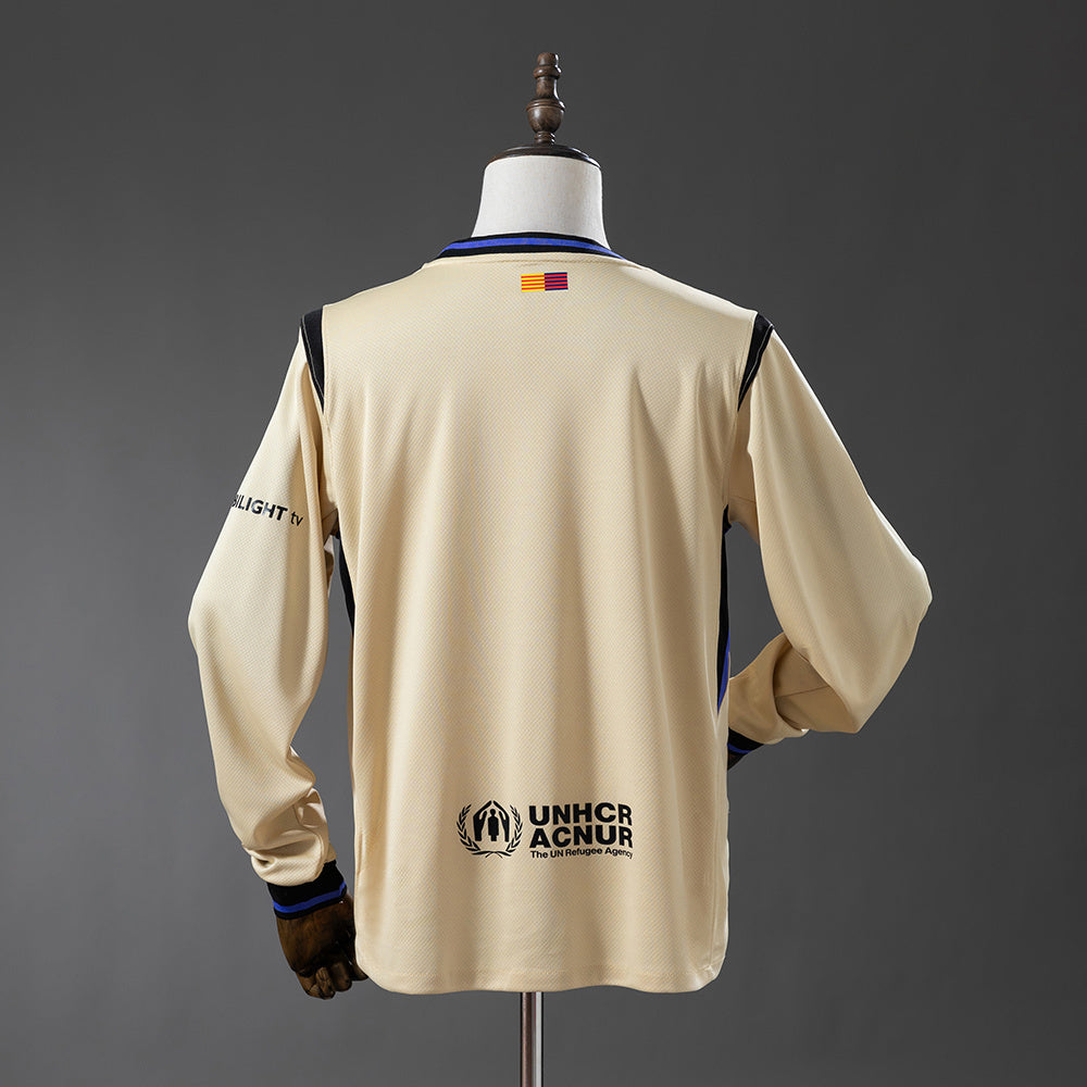 Barcelona Jersey 25/26 Away Football Kit Long Sleeves product image 2