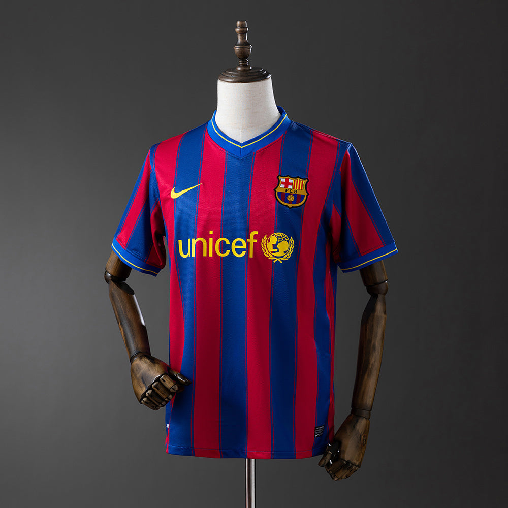 Barcelona Jersey 2009/10 Home Retro Football Kit product image 1