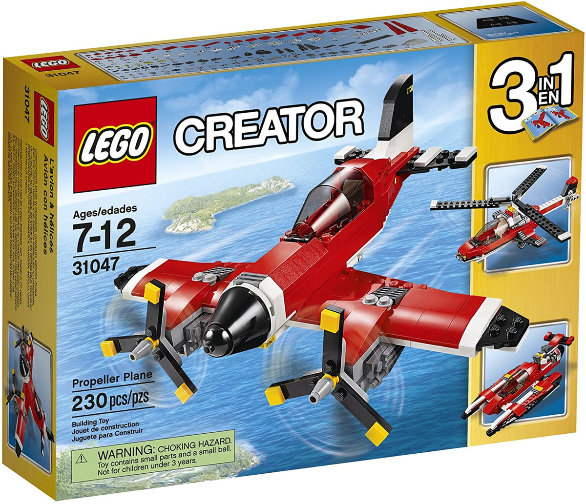 31047 Propeller Plane (Certified Complete) (Retired) product image 1, provided for visual reference and product detail review