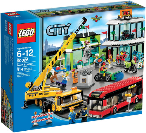 60026 Town Square (Retired) (New Sealed) product image 1, provided for visual reference and product detail review