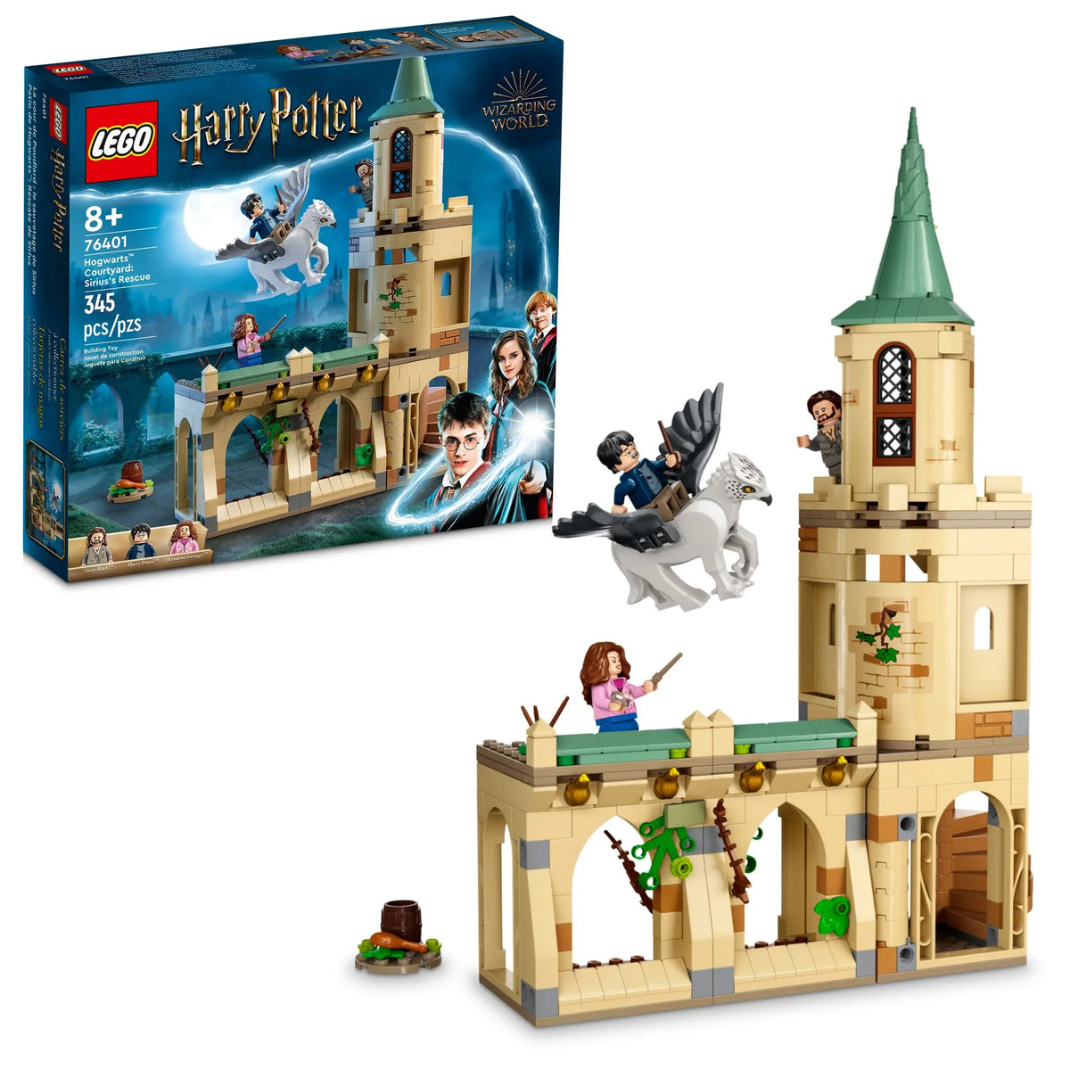 76401 Hogwarts™ Courtyard: Sirius’s Rescue product image 1, provided for visual reference and product detail review
