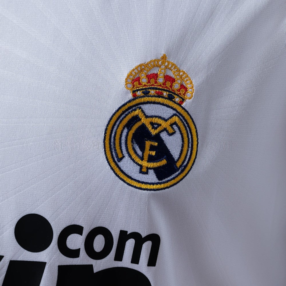 Real Madrid Jersey 2010-11 Home Retro Football Kit product image 6