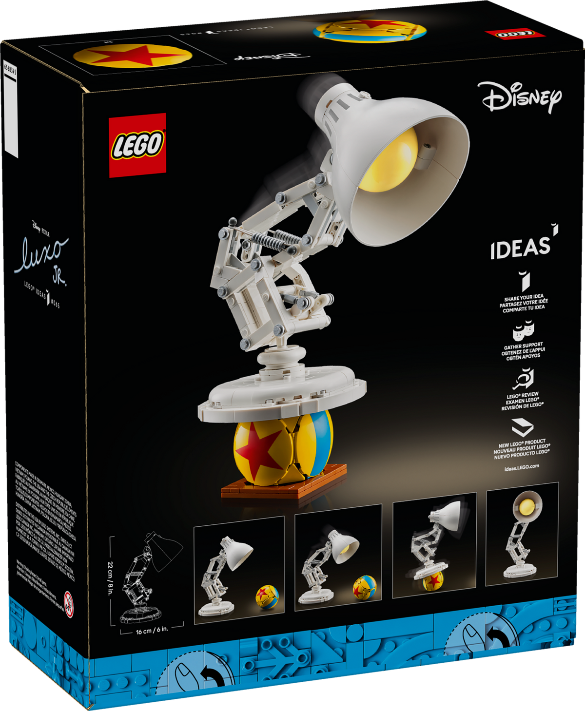 21357 Disney Pixar Luxo Jr. product image 3, provided for visual reference and product detail review