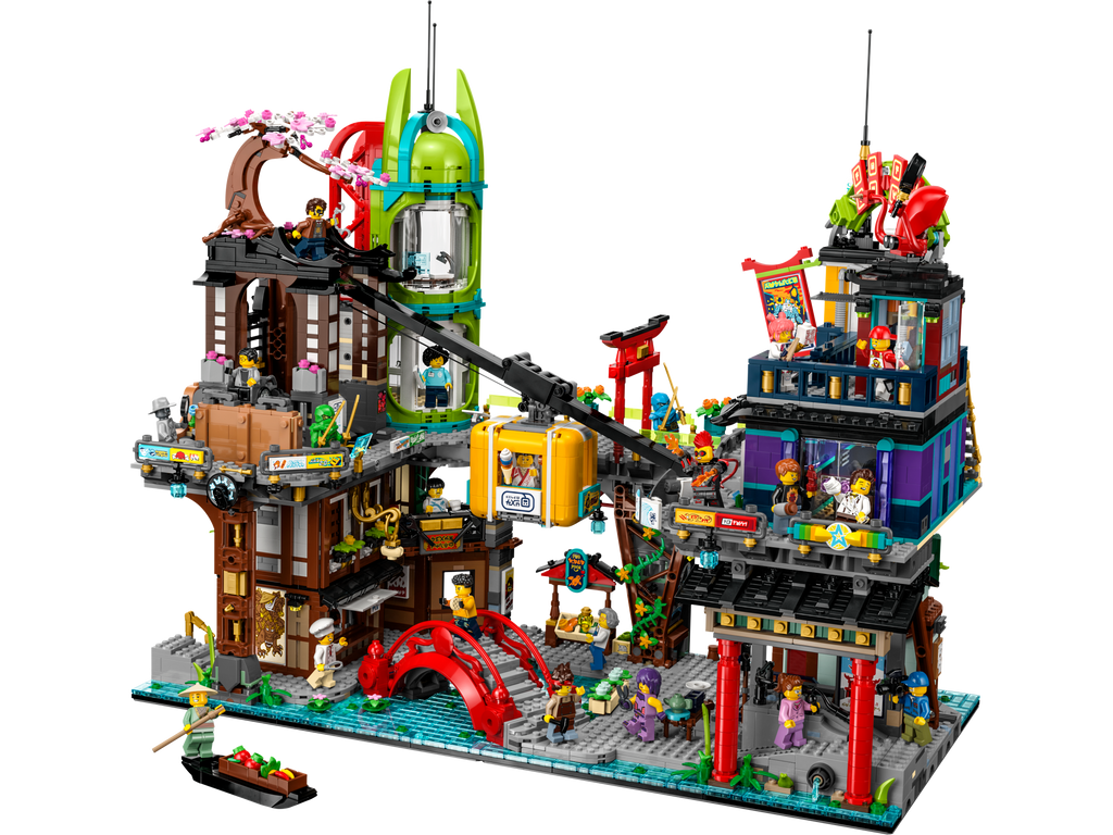 NINJAGO® City Markets product image 1, provided for visual reference and product detail review