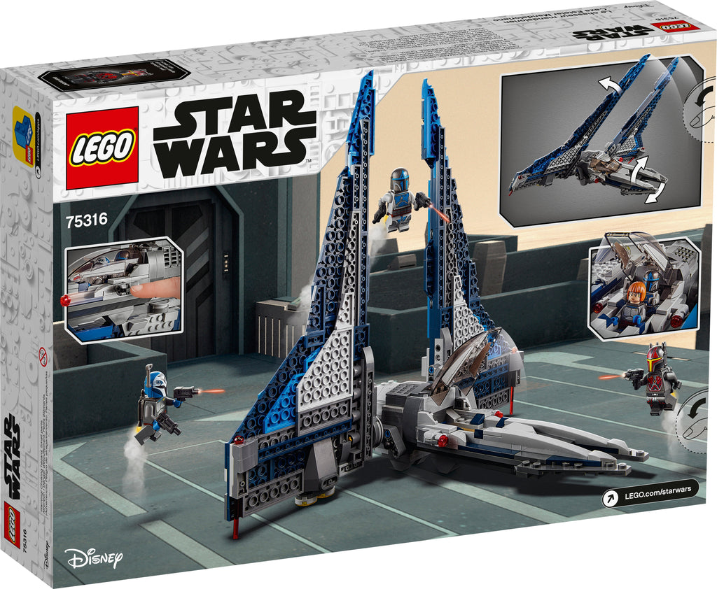 75316 Mandalorian Starfighter product image 3, provided for visual reference and product detail review