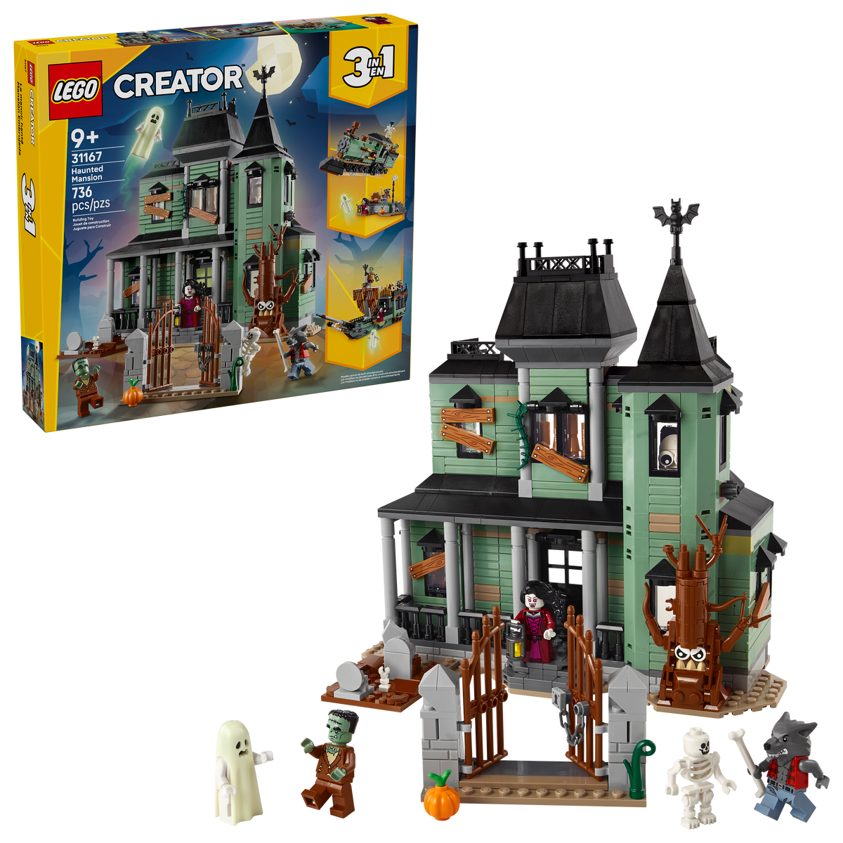 31167 Haunted Mansion product image 2, provided for visual reference and product detail review