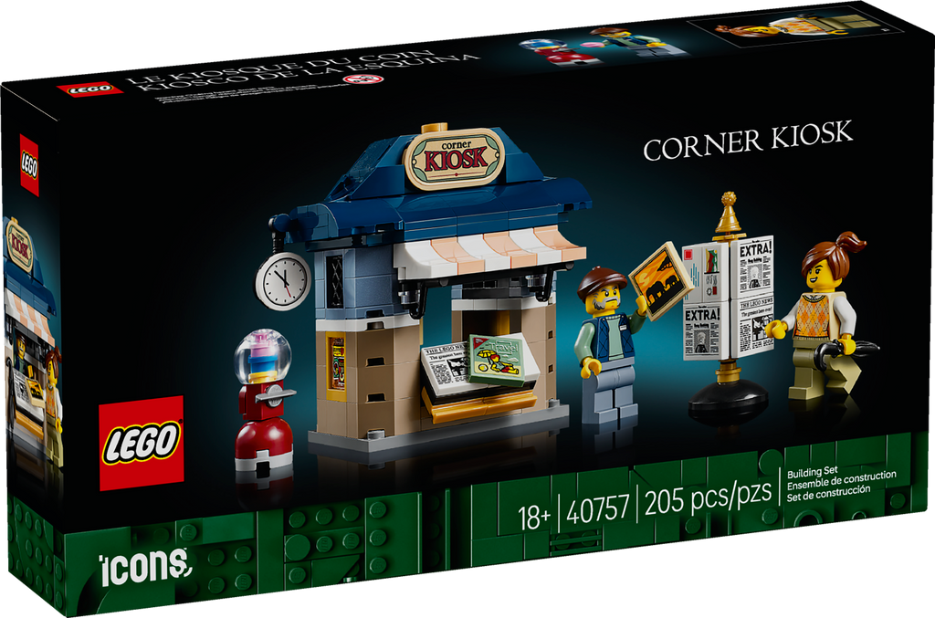 40757 Corner Kiosk product image 1, provided for visual reference and product detail review
