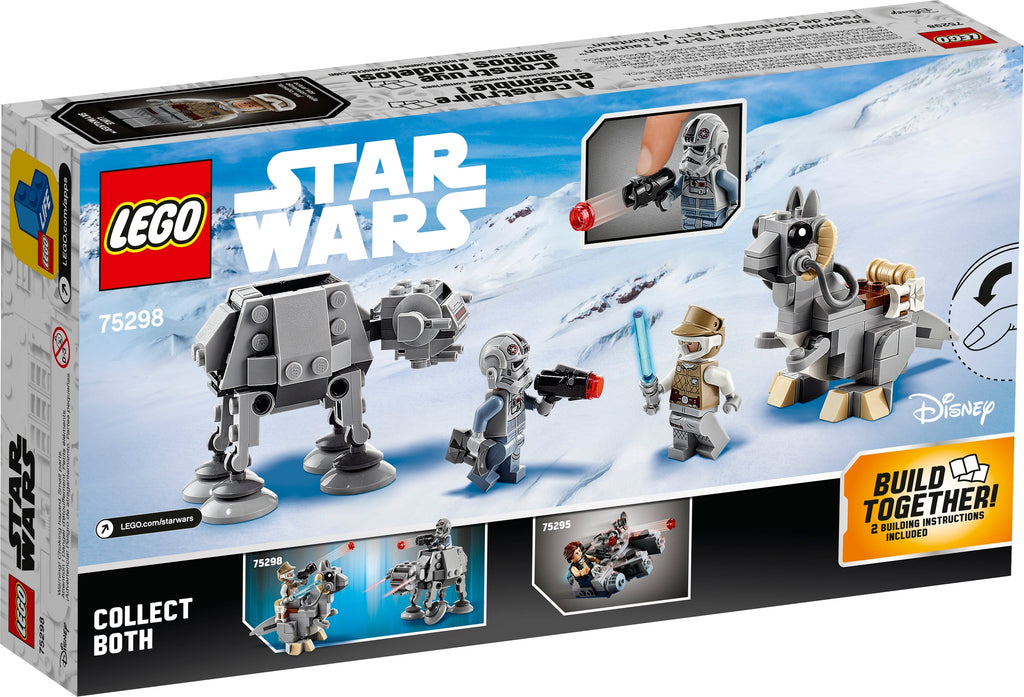 75298 AT-AT vs. Tauntaun Microfighters product image 3, provided for visual reference and product detail review