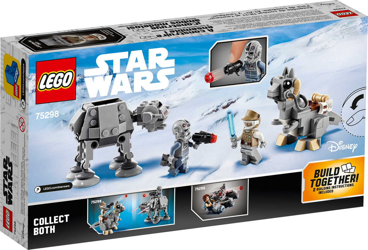 75298 AT-AT vs. Tauntaun Microfighters product image 3, provided for visual reference and product detail review
