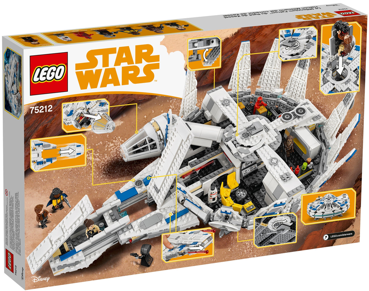 75212 Kessel Run Millennium Falcon product image 3, provided for visual reference and product detail review
