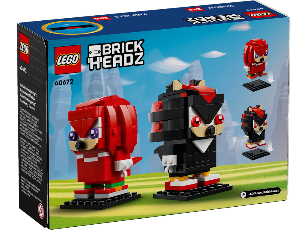 40672 Sonic the Hedgehog™: Knuckles & Shadow product image 3, provided for visual reference and product detail review