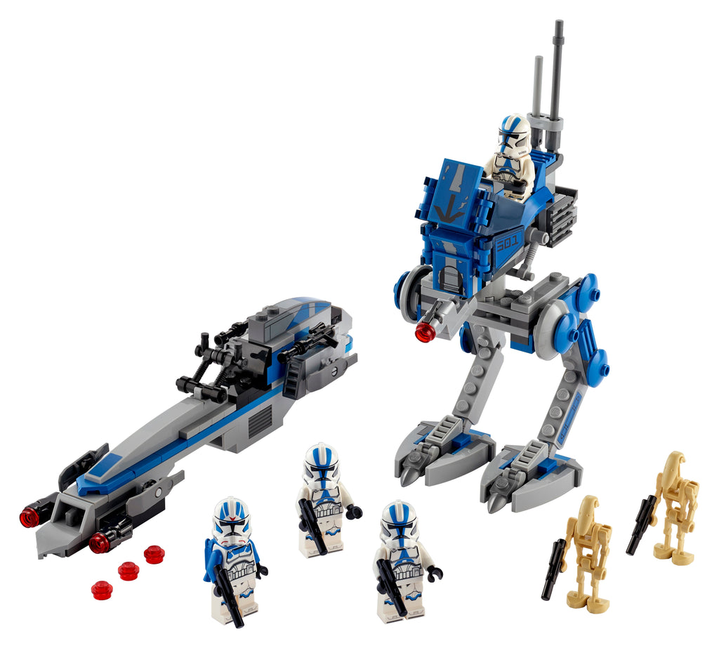 75280 501st Legion Clone Troopers product image 2, provided for visual reference and product detail review
