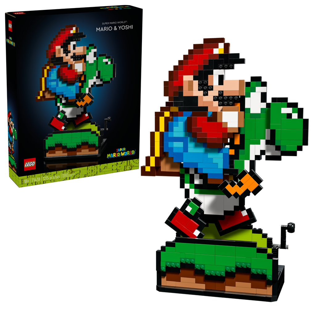 71438 Super Mario World™: Mario & Yoshi product image 1, provided for visual reference and product detail review
