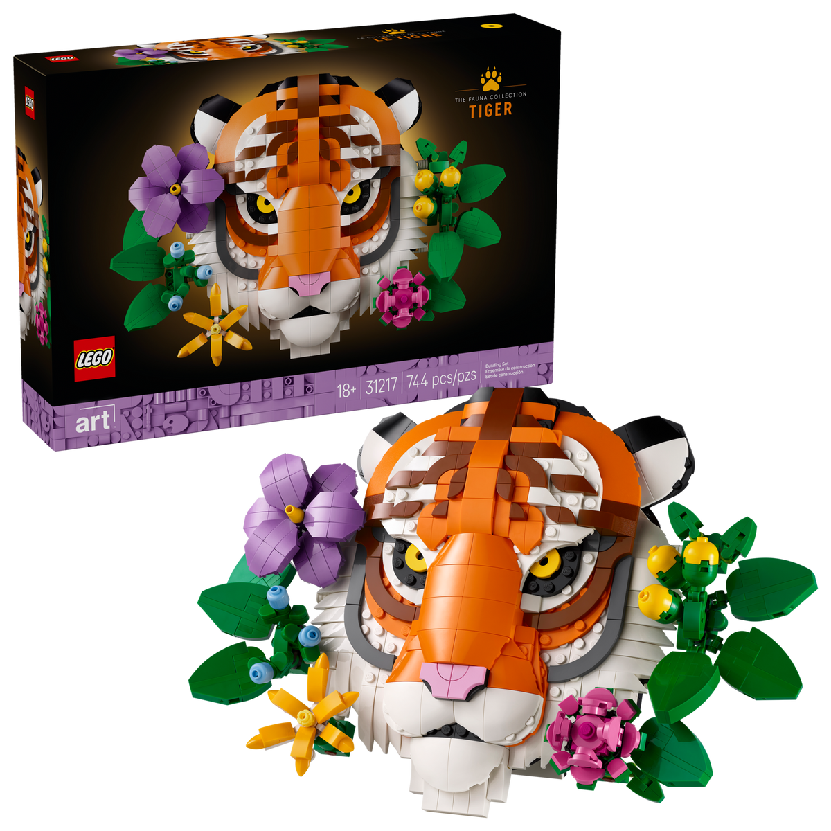 31217 The Fauna Collection - Tiger product image 2, provided for visual reference and product detail review