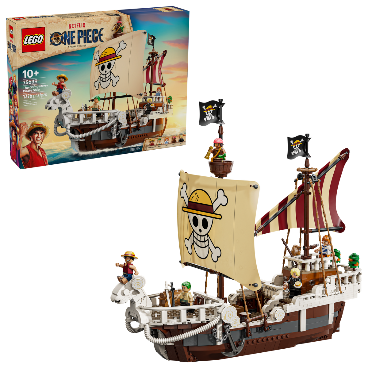 75639 The Going Merry Pirate Ship product image 2, provided for visual reference and product detail review