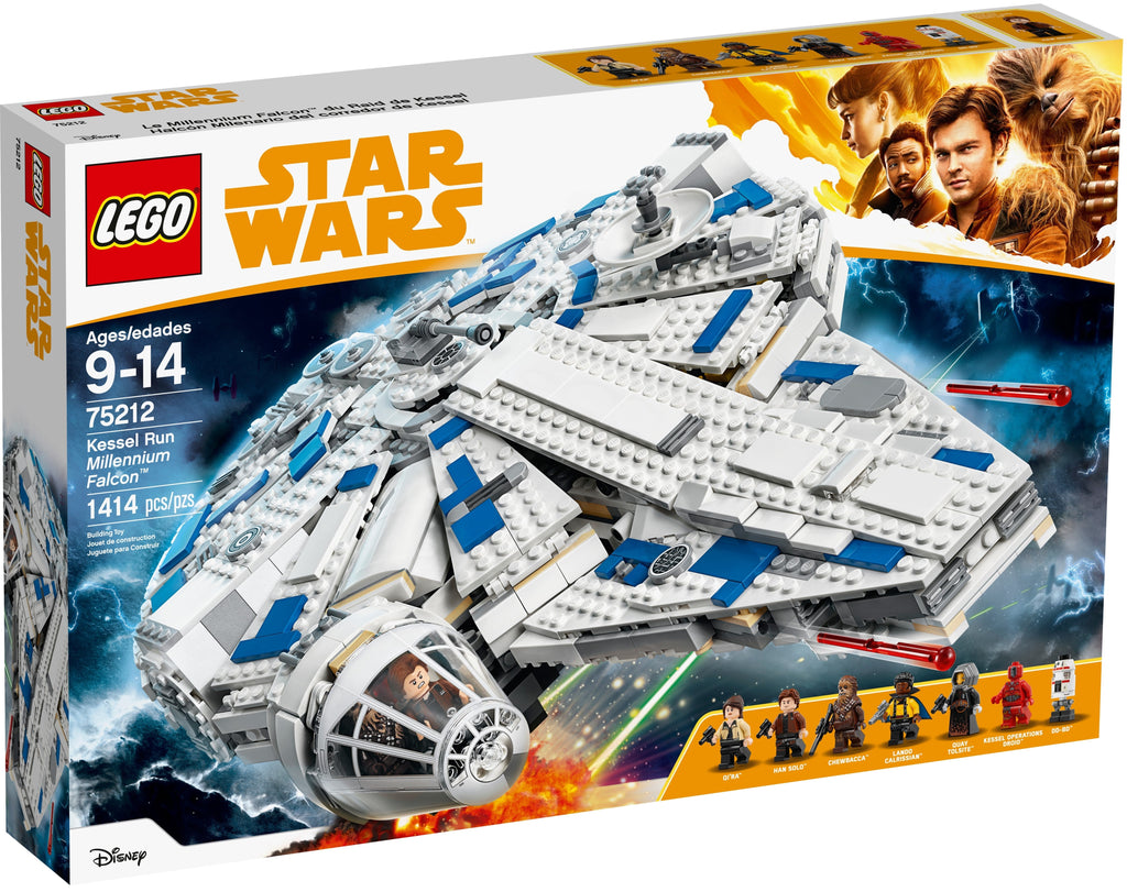 75212 Kessel Run Millennium Falcon product image 1, provided for visual reference and product detail review