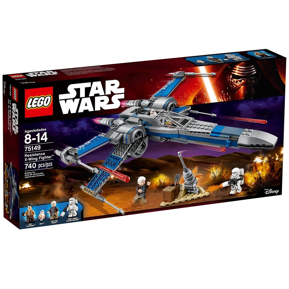 75149 Resistance X-Wing Fighter product image 1, provided for visual reference and product detail review