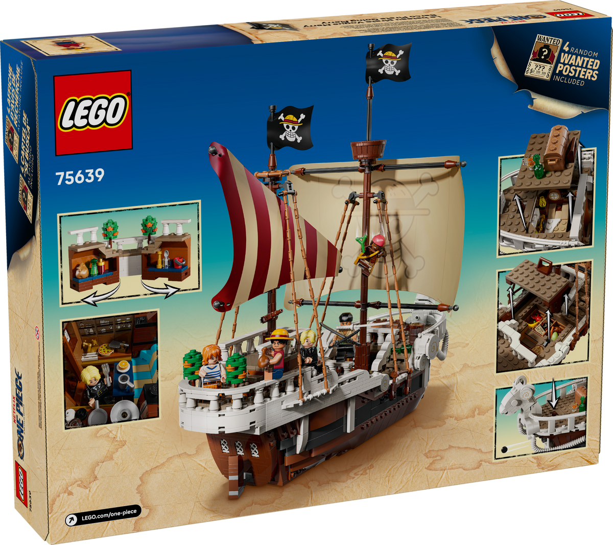75639 The Going Merry Pirate Ship product image 3, provided for visual reference and product detail review